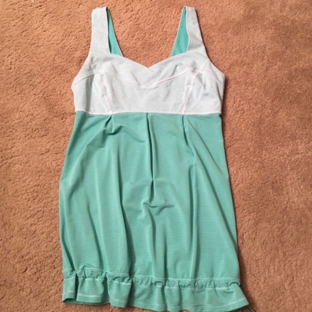 Mint Lululemon Running tank